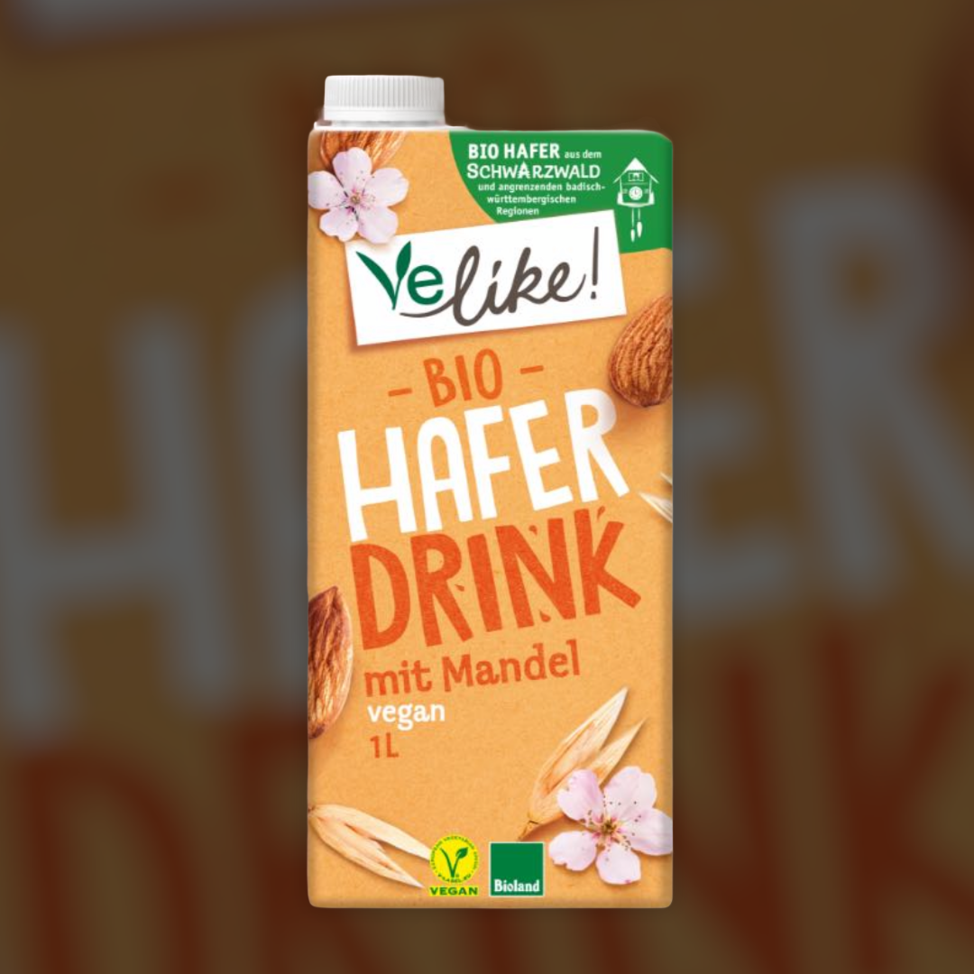 Velike! Bio Haferdrink MANDEL 1 Liter